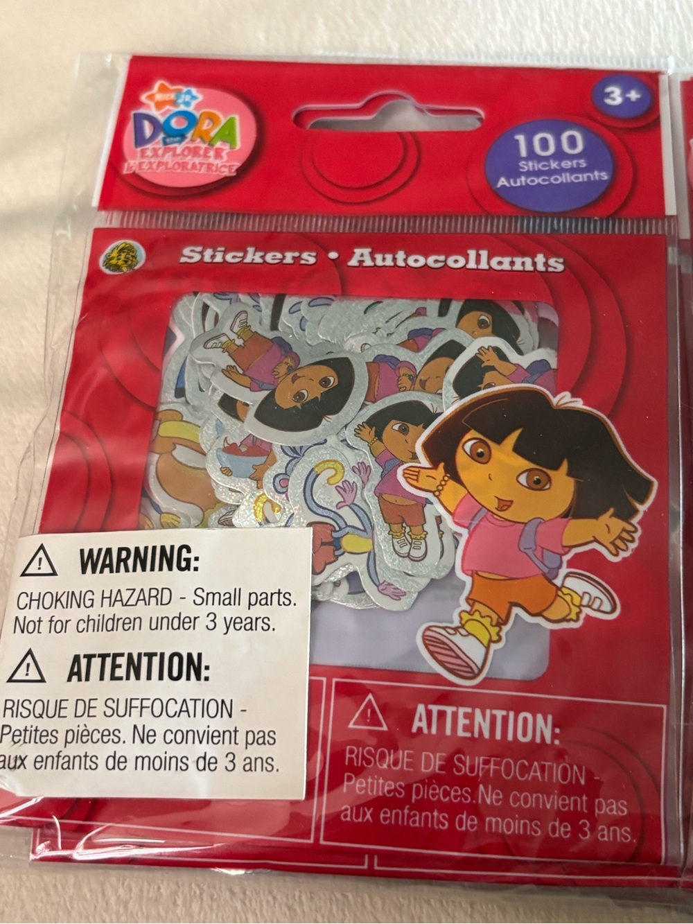 Dora the Explorer Holographic Sticker Pack – 100 Stickers Sealed
